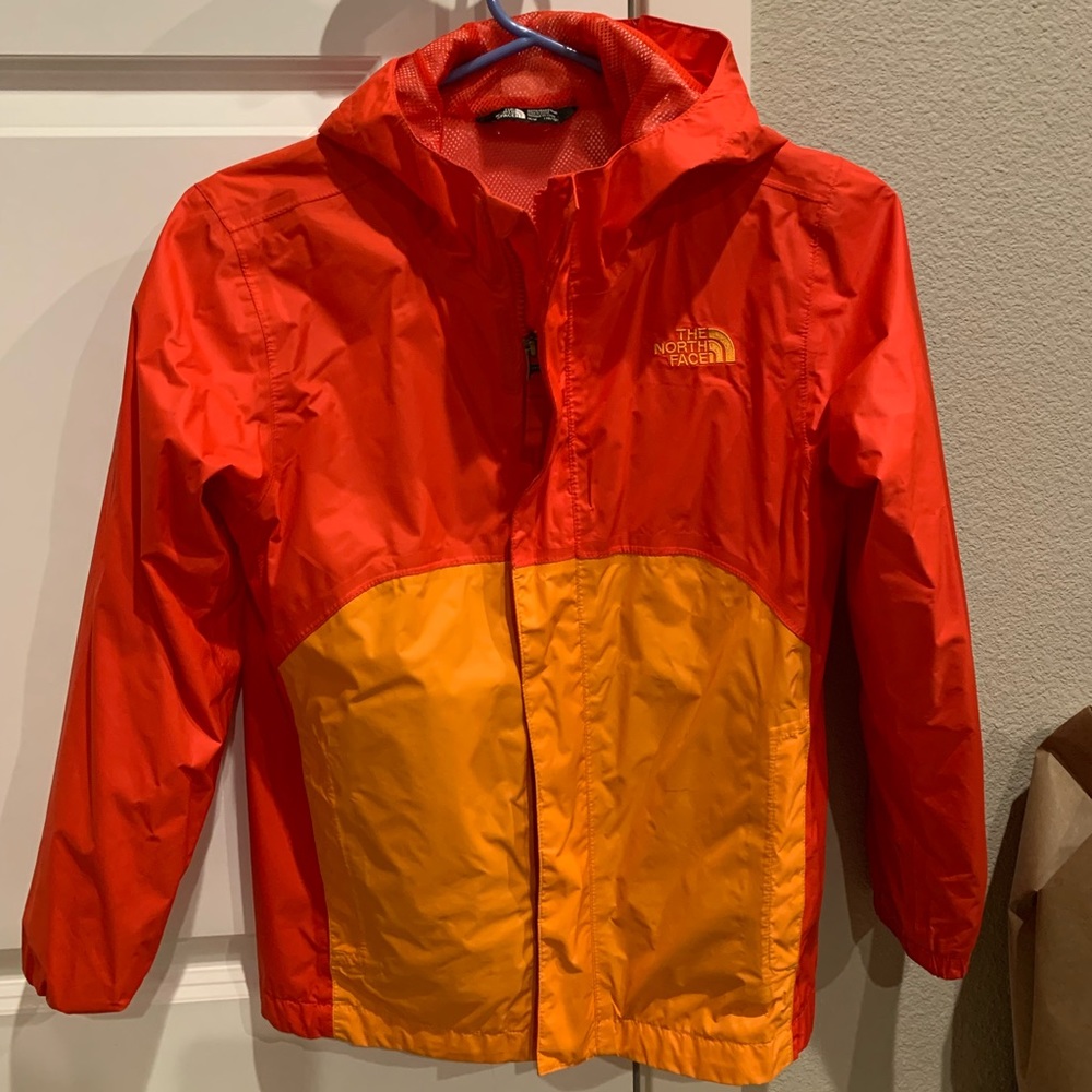 Boys Medium 10/12 North Face Rain Jacket